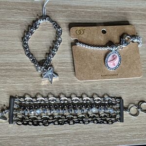 3 piece bracelet lot